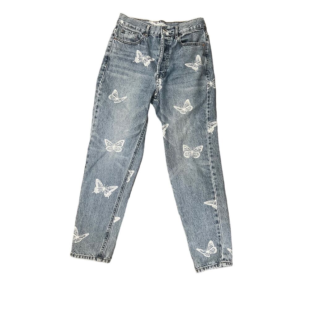 PacSun Eco Butterfly Ultra High Waisted Slim Fit Jeans size 26